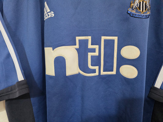 Newcastle United 2001/02 Adidas Away Shirt - XXL