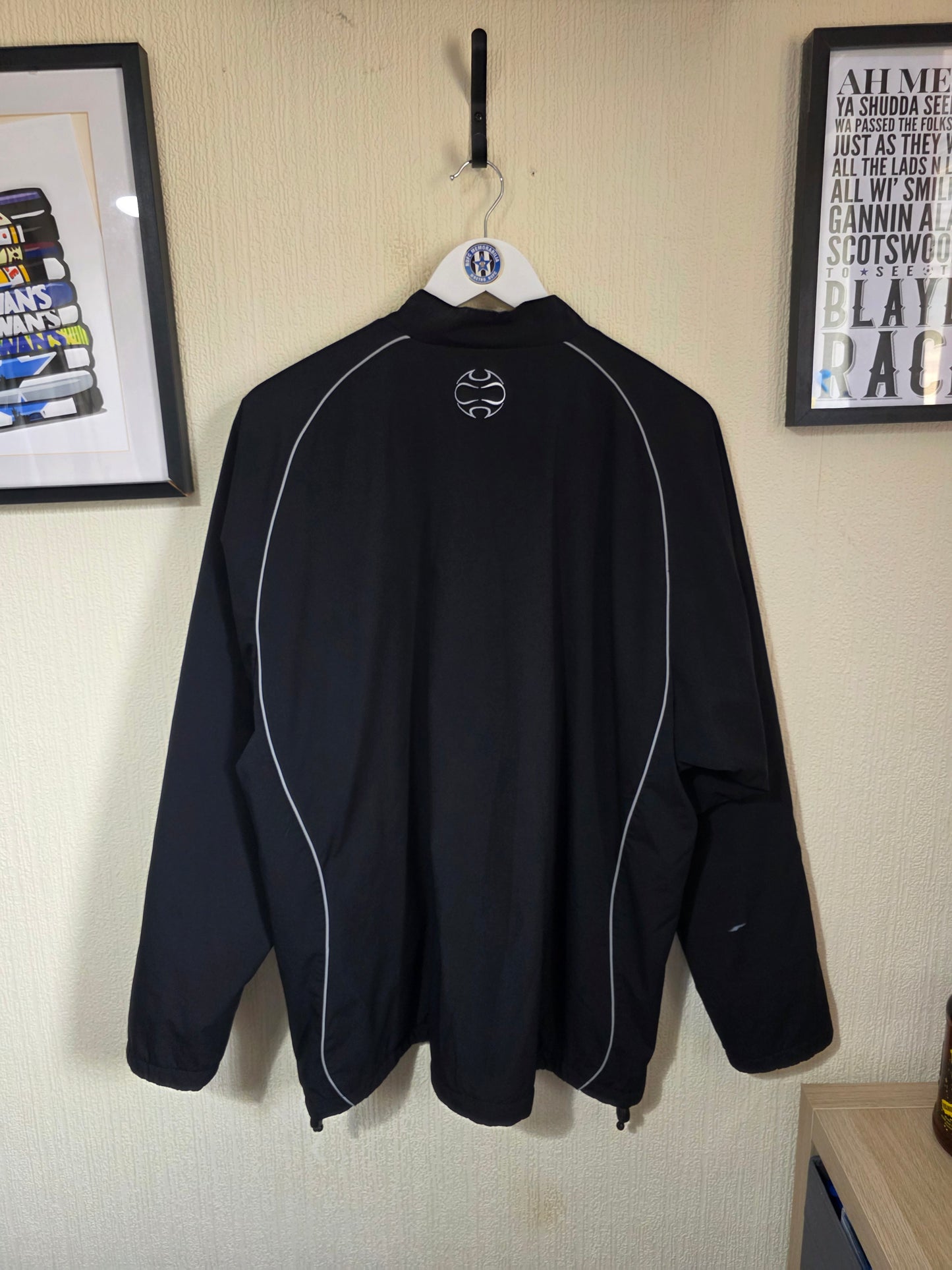 Newcastle United 2006/07 Adidas Charles N'Zogbia Worn Training Top - XL