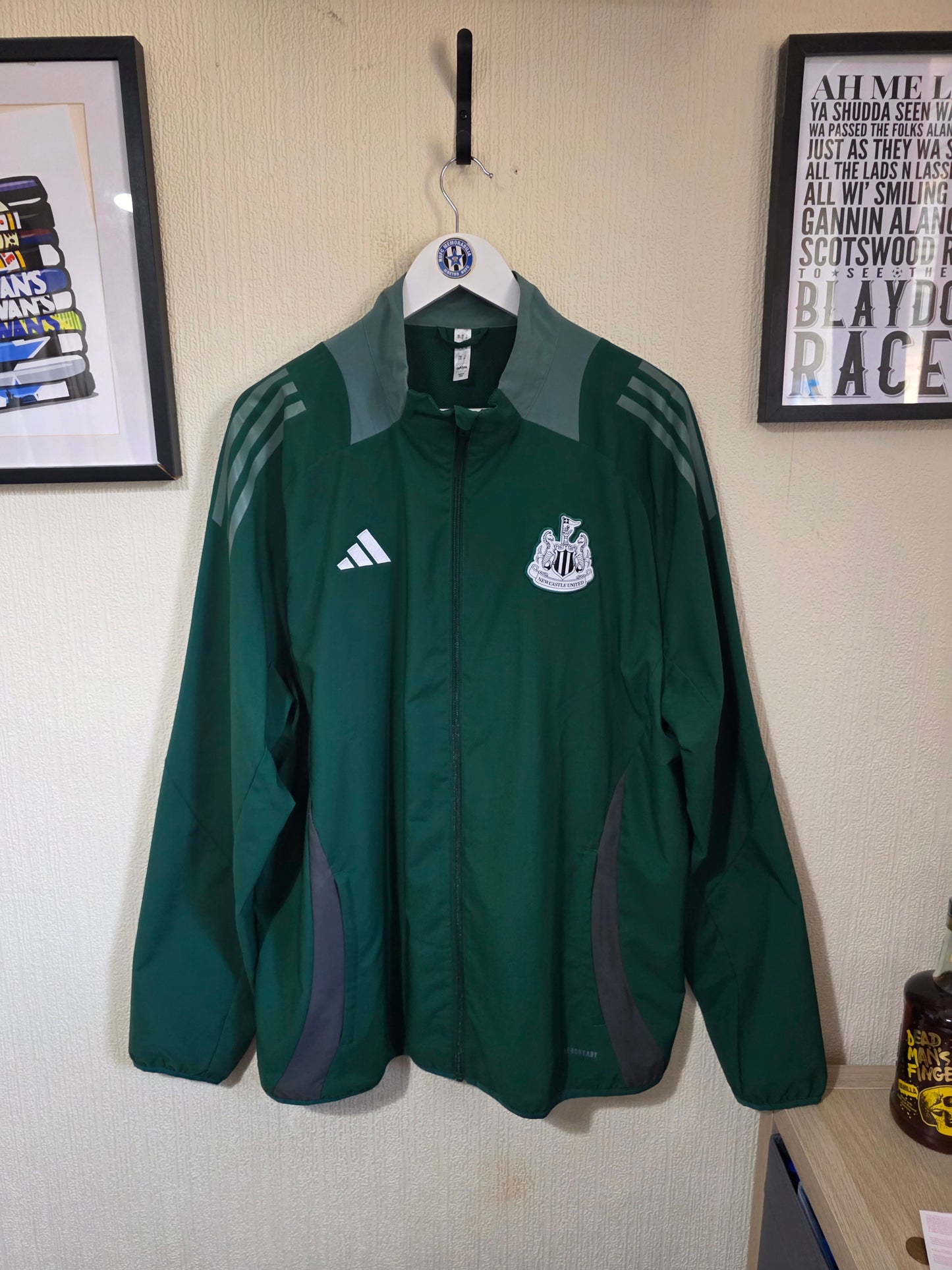 Newcastle United 2025/26 Adidas Staff Issue Jacket - XL