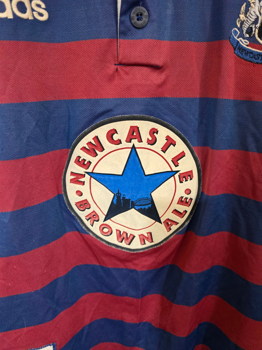 Newcastle United 1995/96 Adidas Away Shirt - Medium