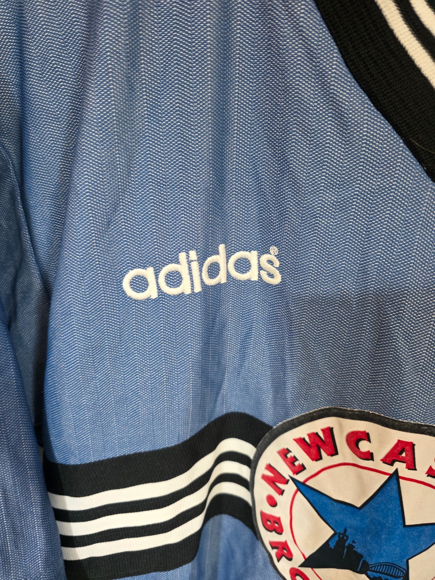 Newcastle United 1996/97 Adidas Away Shirt, #9 SHEARER - Large