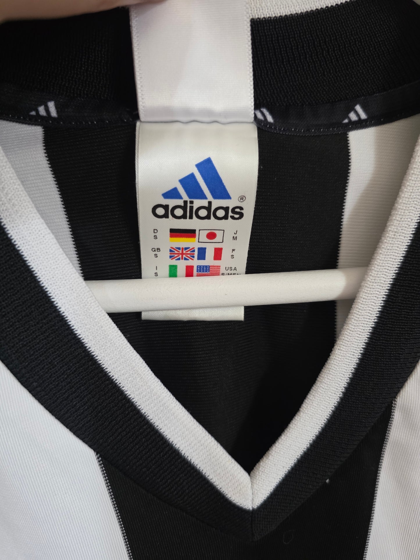 Newcastle United 2001/03 Adidas Long Sleeved Home Shirt - Small