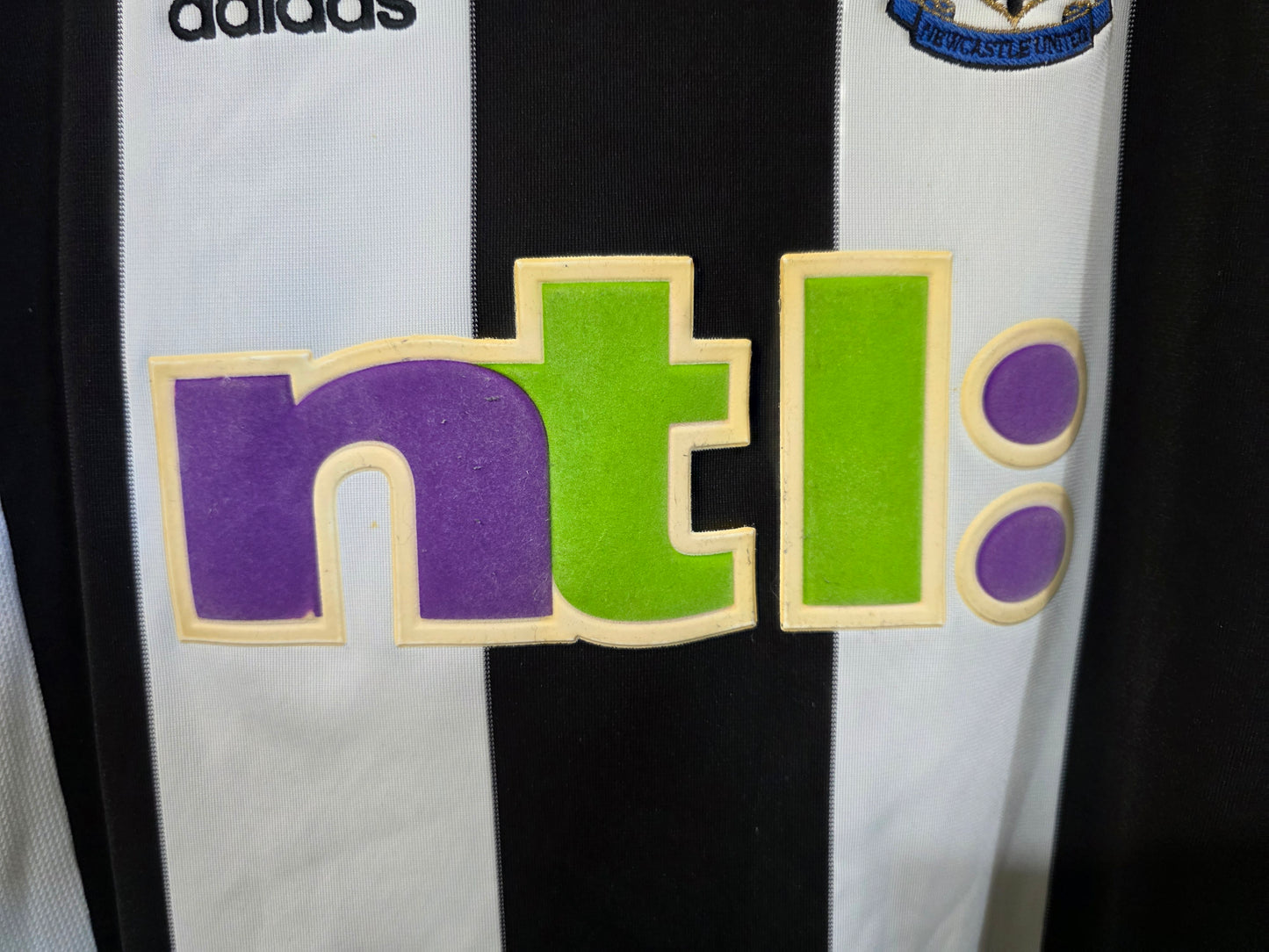 Newcastle United 2001/03 Adidas Home Shirt - XXL