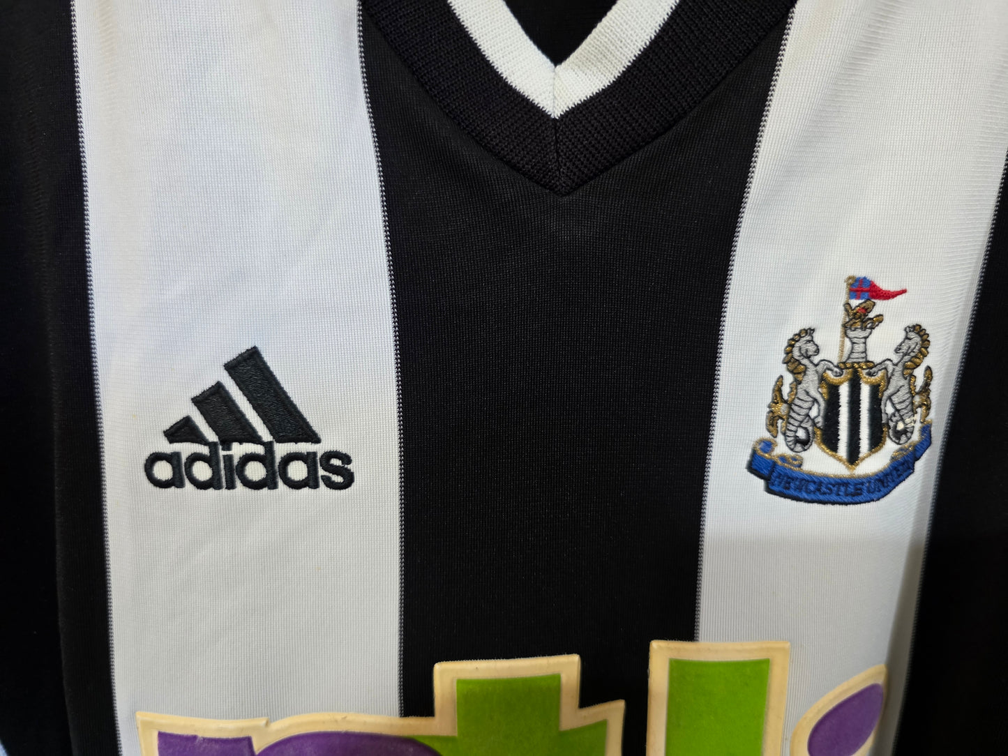 Newcastle United 2001/03 Adidas Home Shirt - XXL