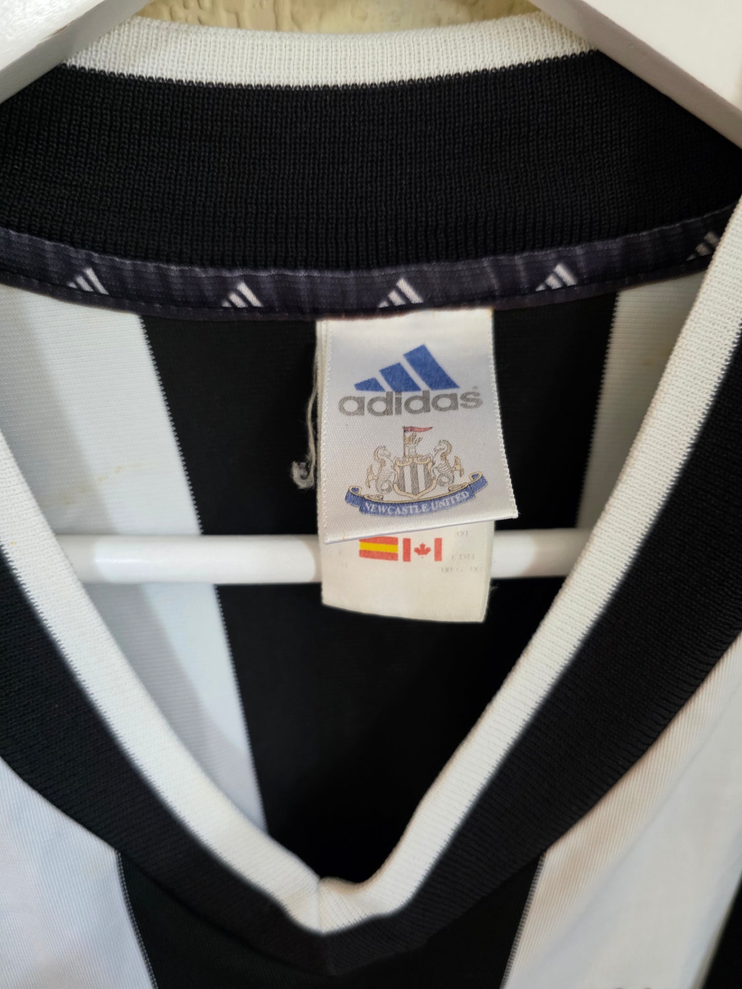 Newcastle United 2001/03 Adidas Home Shirt - XXL