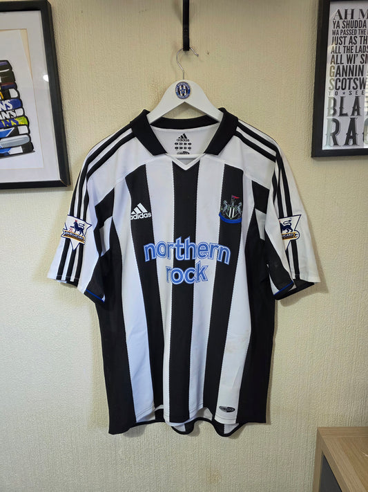 Newcastle United 2003/05 Jermaine Jenas match worn shirt with COA