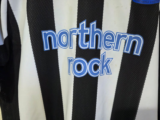 Newcastle United 2003/05 Jermaine Jenas match worn shirt with COA