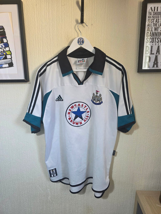 Newcastle United 1999/00 Adidas Away Shirt - XL
