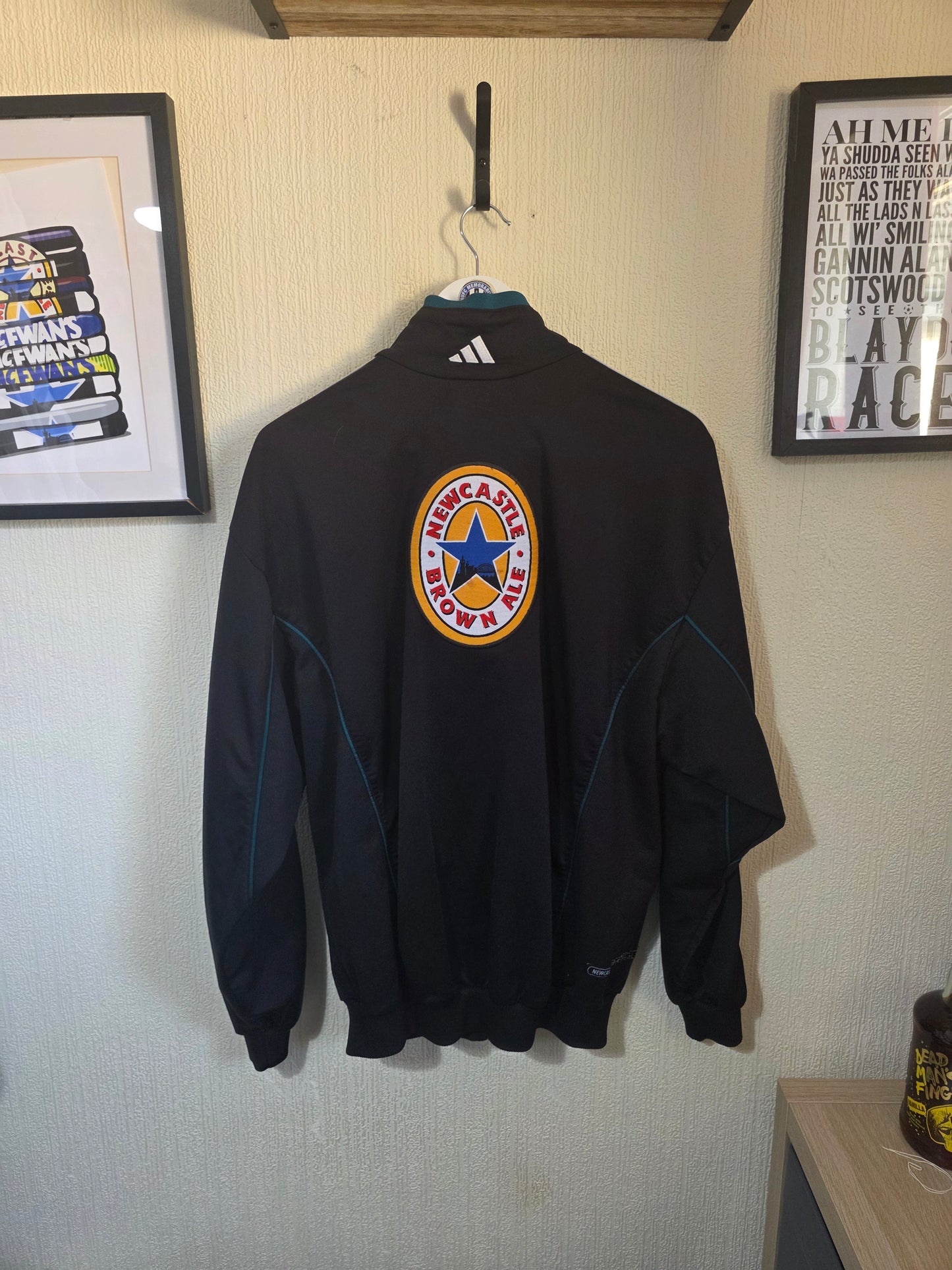 Newcastle United 1999/00 Adidas Jacket - Medium
