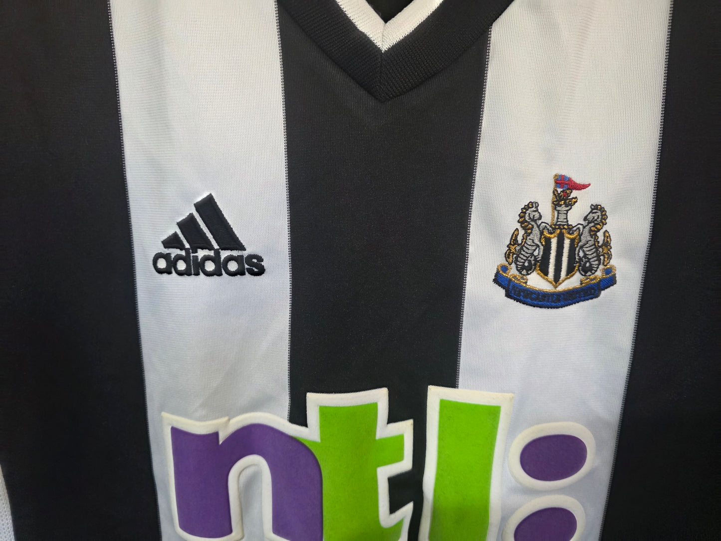 Newcastle United 2001/03 Adidas Home Shirt - Large