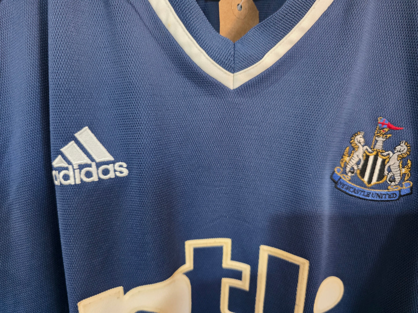 Newcastle United 2001/02 Adidas away shirt #9 SHEARER - XXL