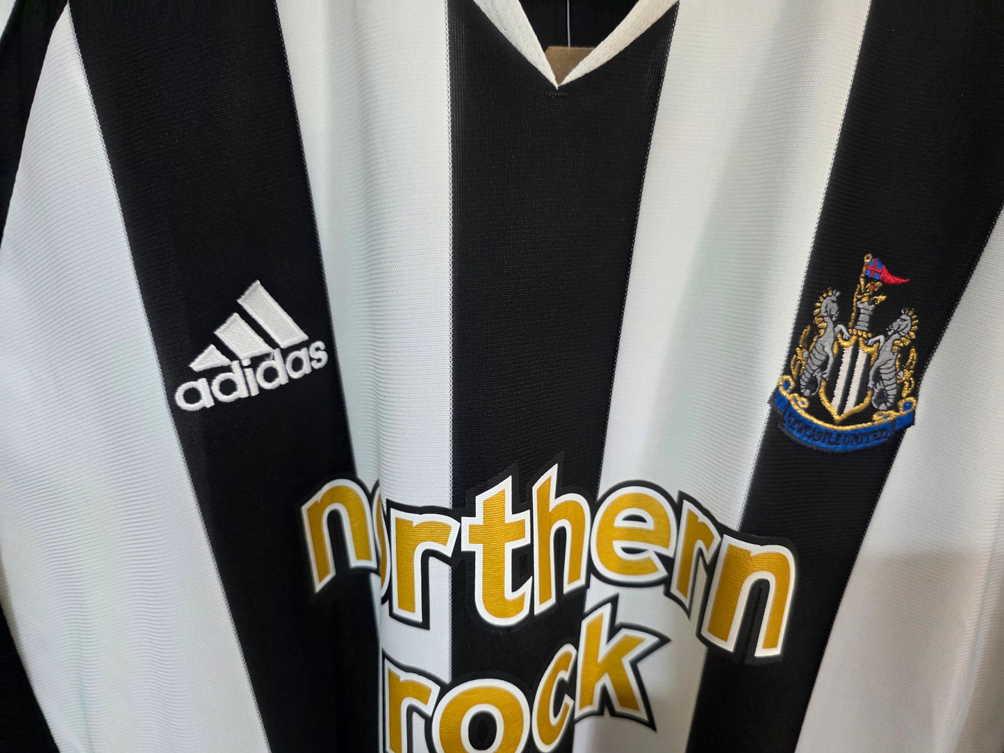 Newcastle United 2005/07 Adidas home shirt #9 SHEARER - XL