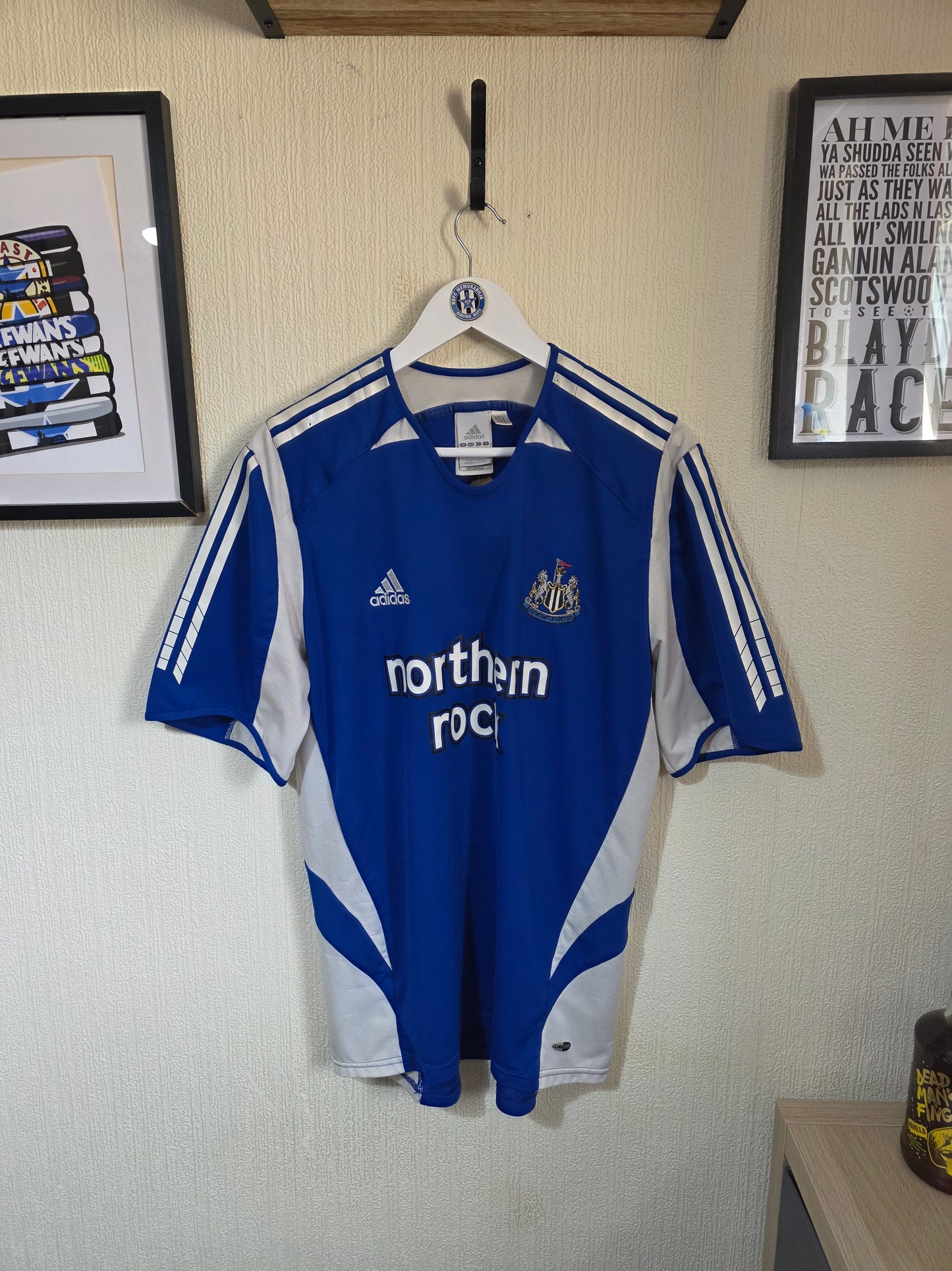 Newcastle United 2005/06 Adidas third shirt #27 TAYLOR - Large