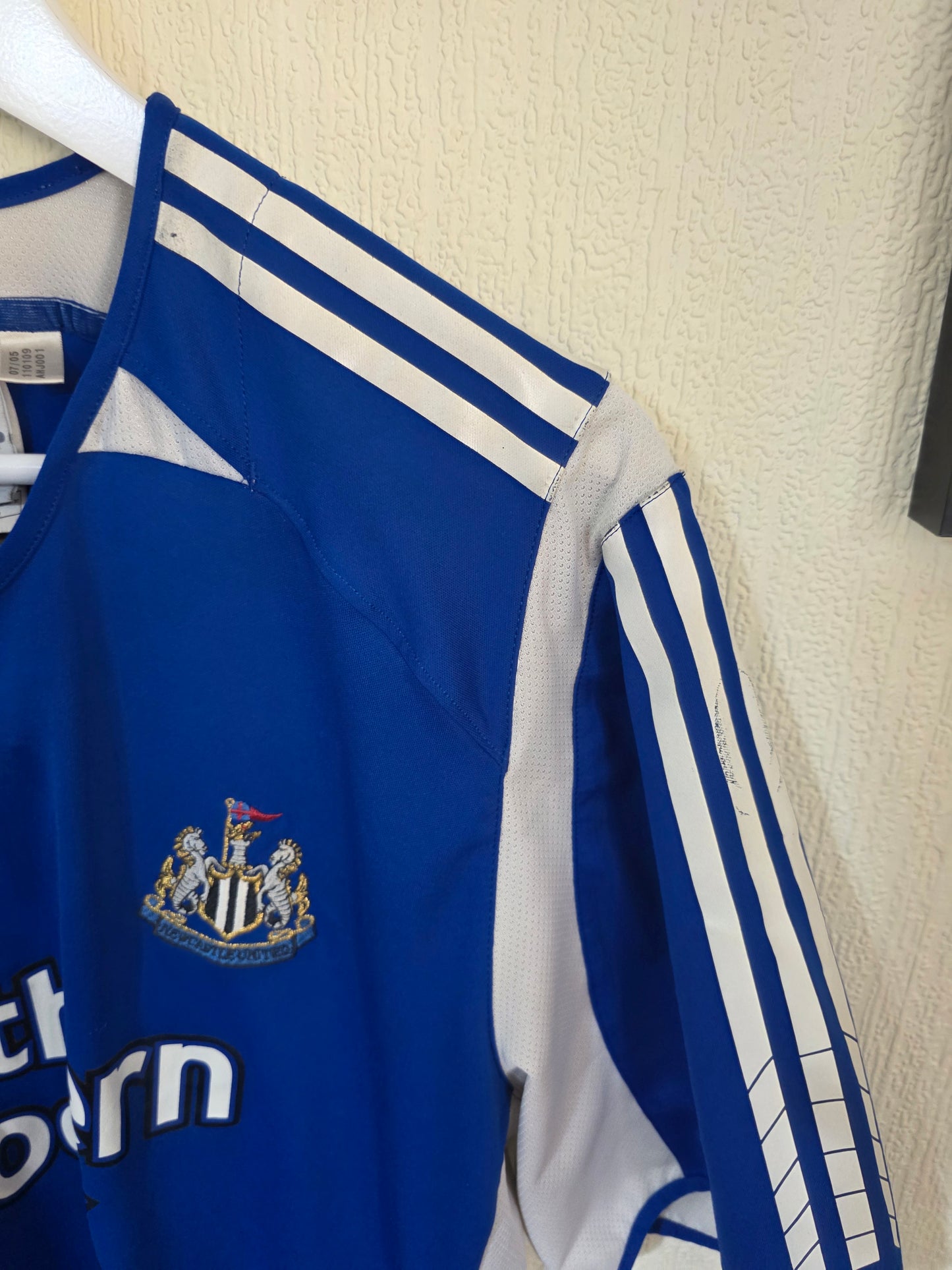 Newcastle United 2005/06 Adidas third shirt #27 TAYLOR - Large