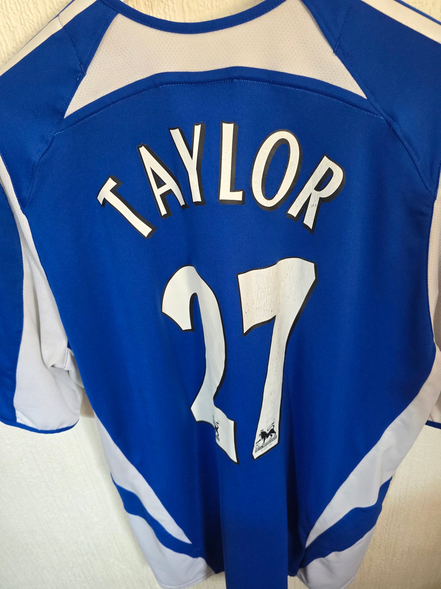 Newcastle United 2005/06 Adidas third shirt #27 TAYLOR - Large