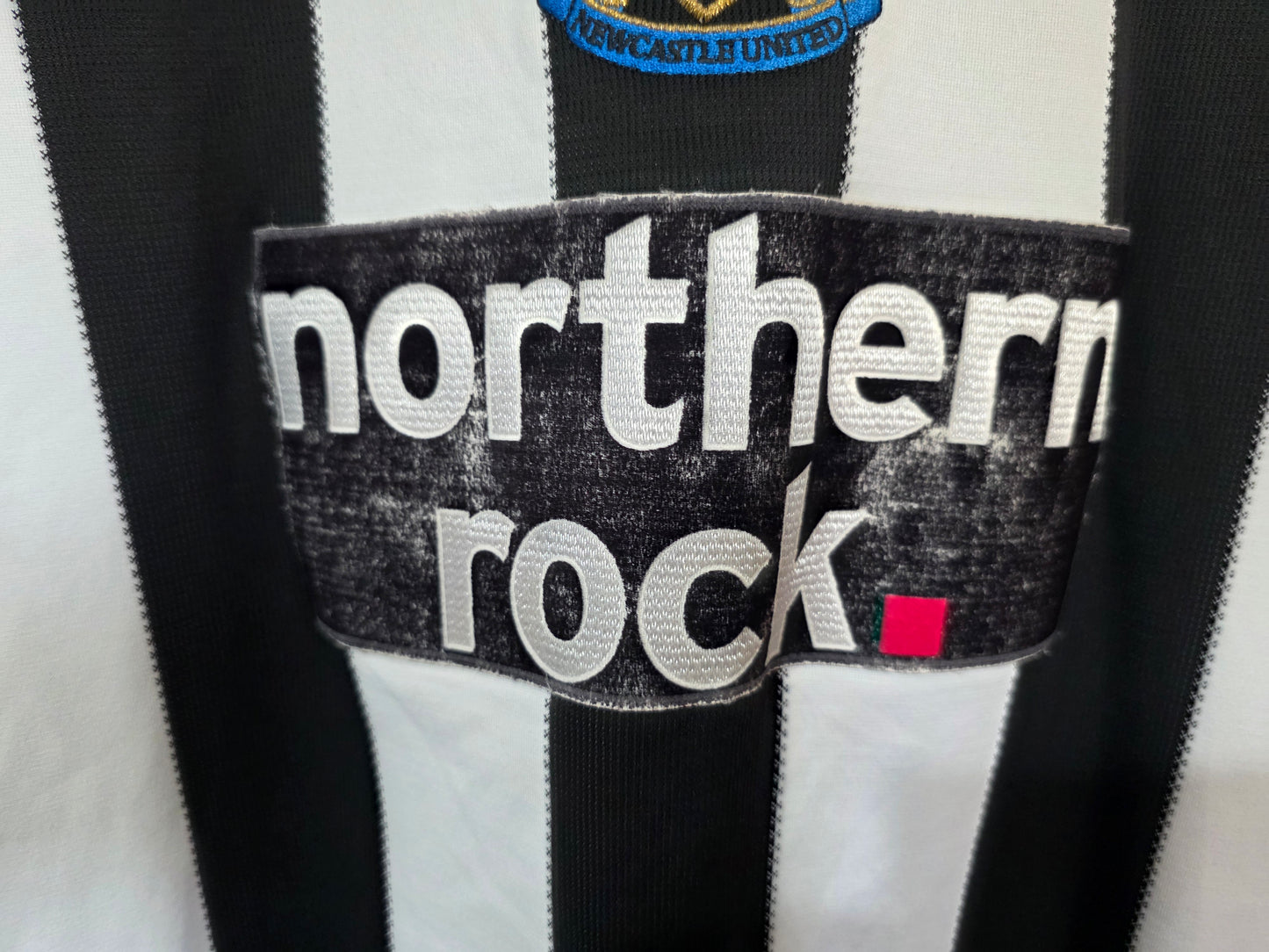 Newcastle United 2009/10 Adidas L/S Andy Carroll worn home shirt - XL