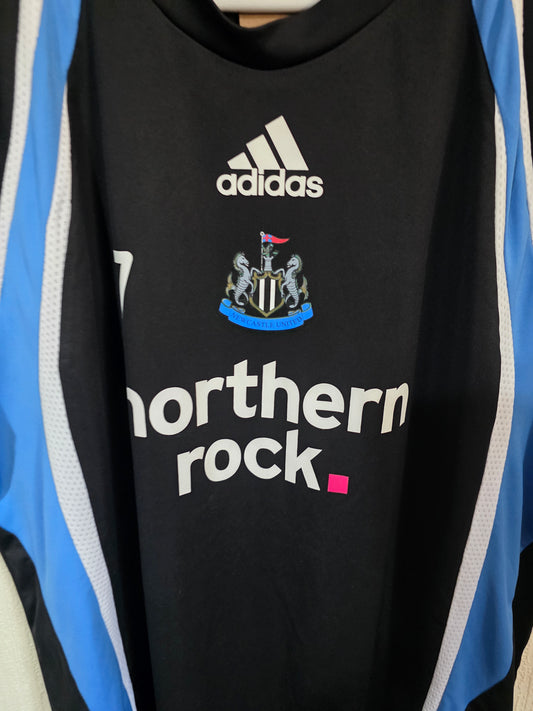 Newcastle United 2009/10 Adidas player worn training top - XL