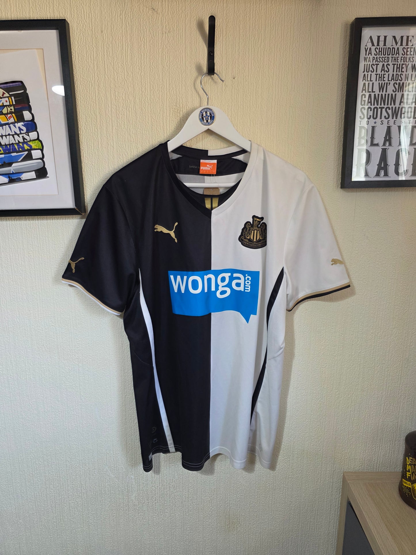 Newcastle United 2013/14 Puma members shirt - Large