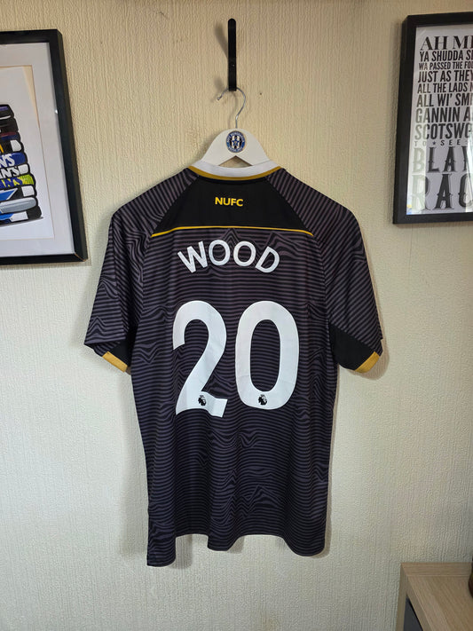Newcastle United 2021/22 Castore third shirt #20 WOOD - XL