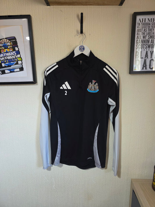 Newcastle United 2024/25 Adidas Kieran Trippier worn training top - Small