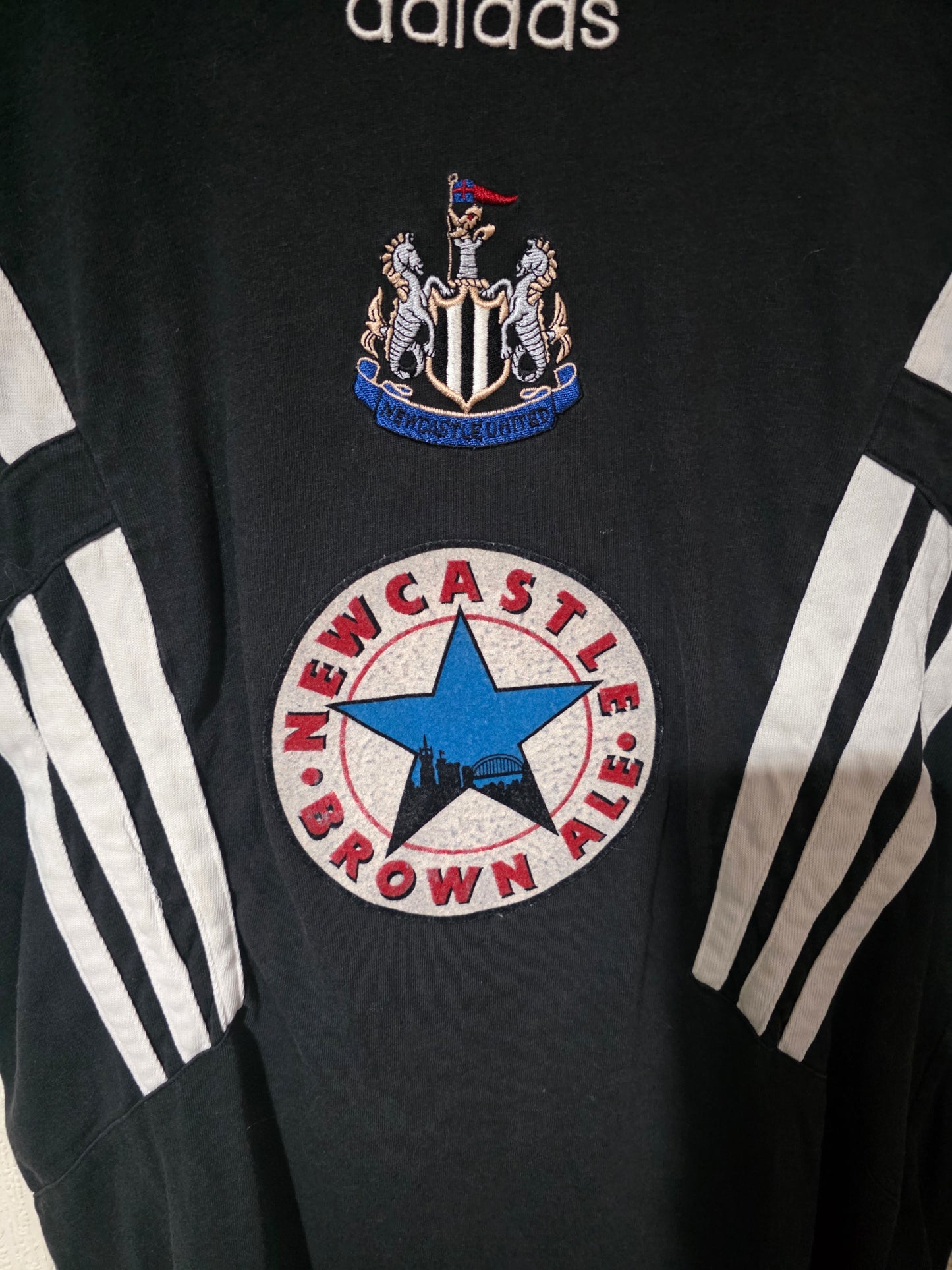 Newcastle United 1996/97 Adidas Training Shirt - Medium