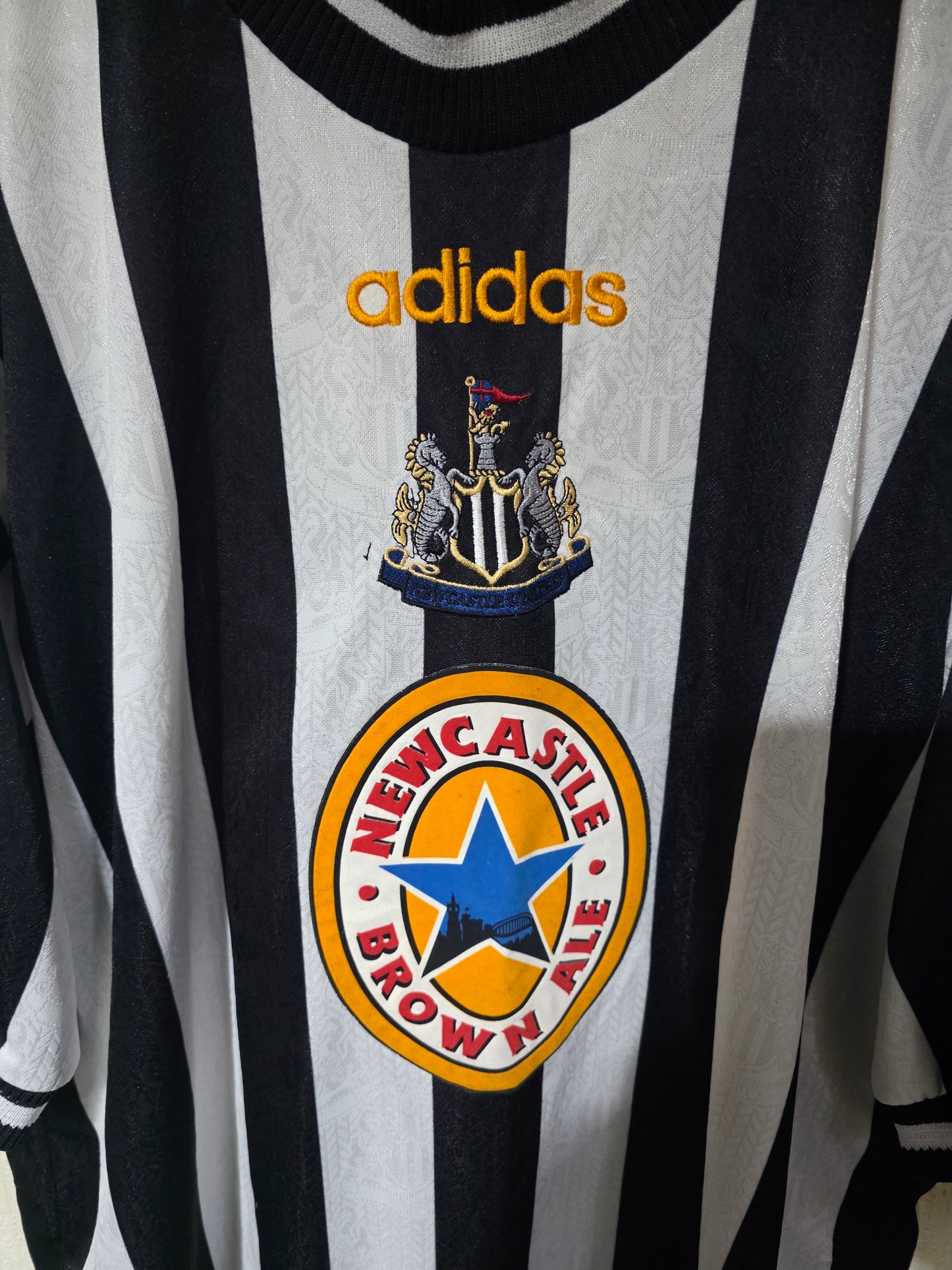 Newcastle United 1997/99 Adidas Home Shirt - Large