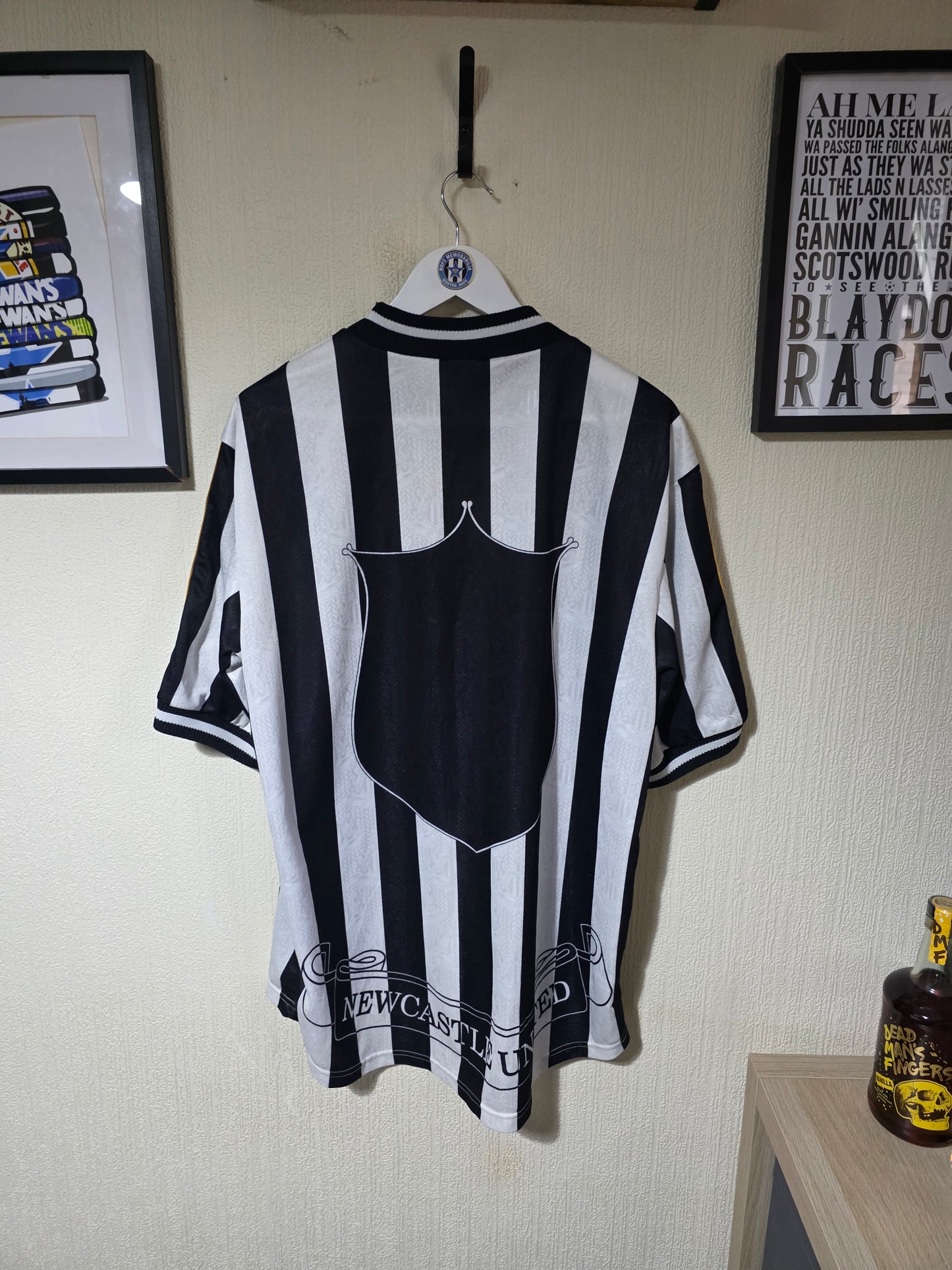 Newcastle United 1997/99 Adidas Home Shirt - Large
