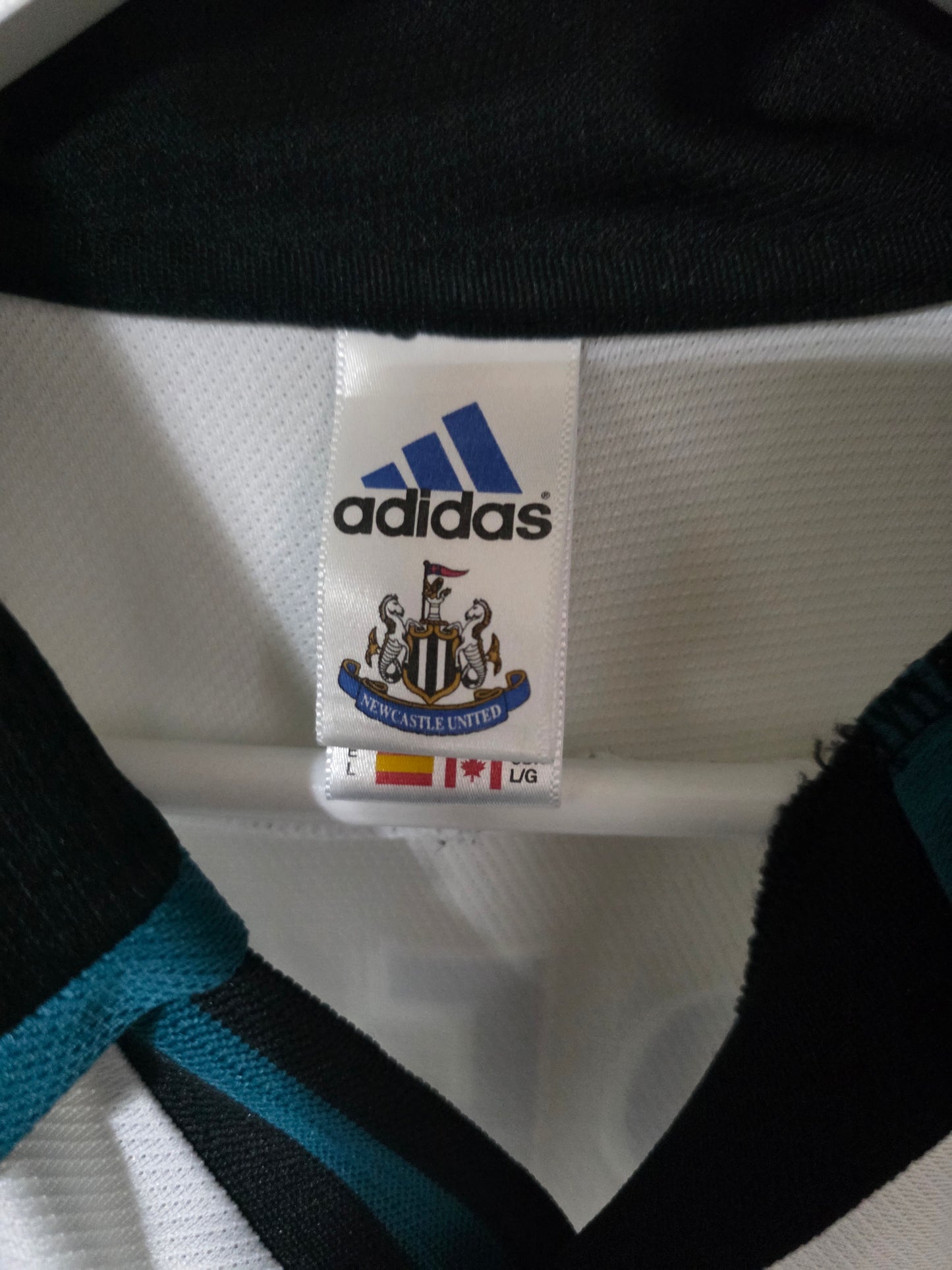 Newcastle United 1999/00 Adidas L/S Away Shirt #11 SPEED - Large