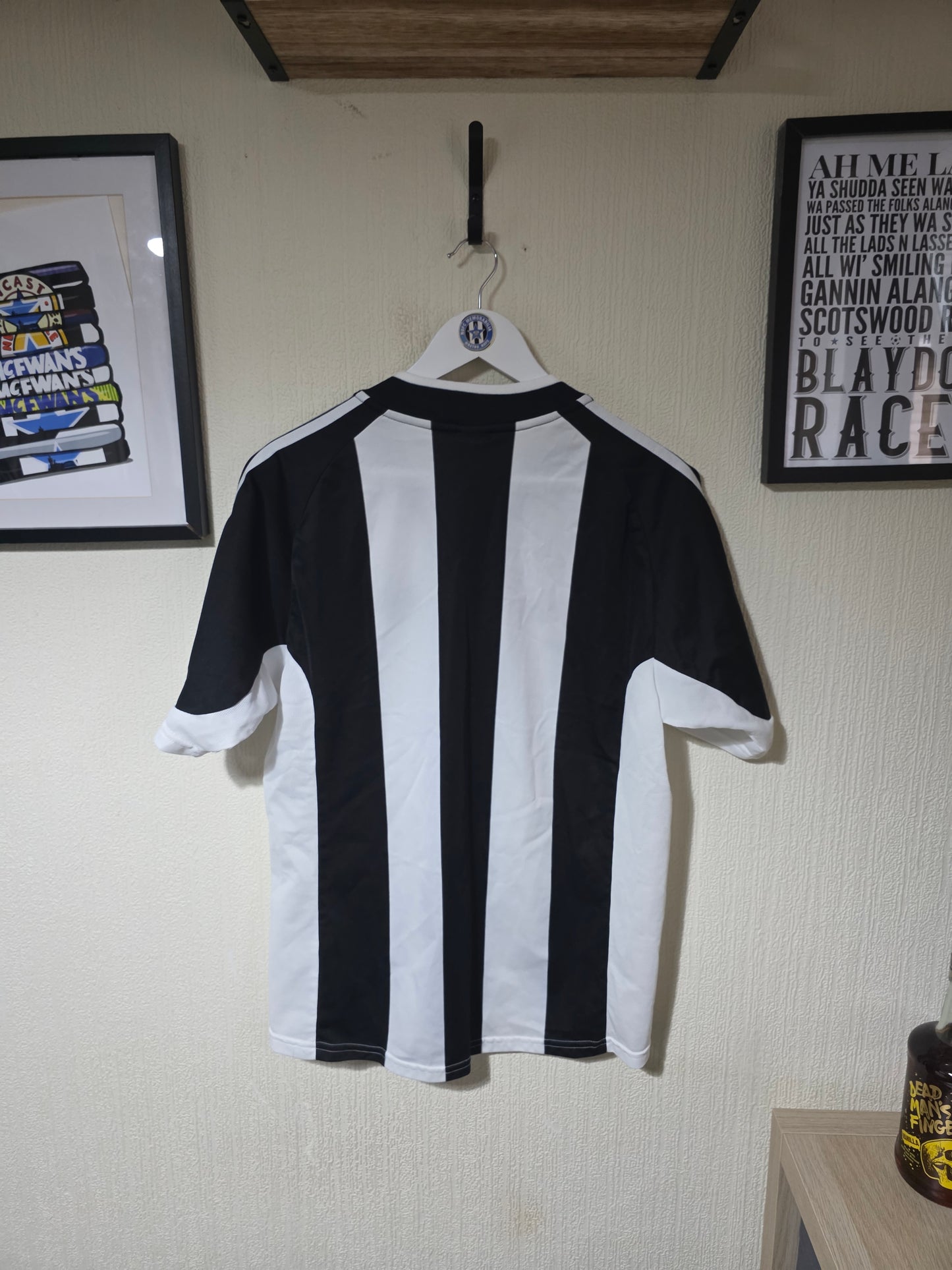 Newcastle United 2001/03 Adidas Home Shirt - Medium