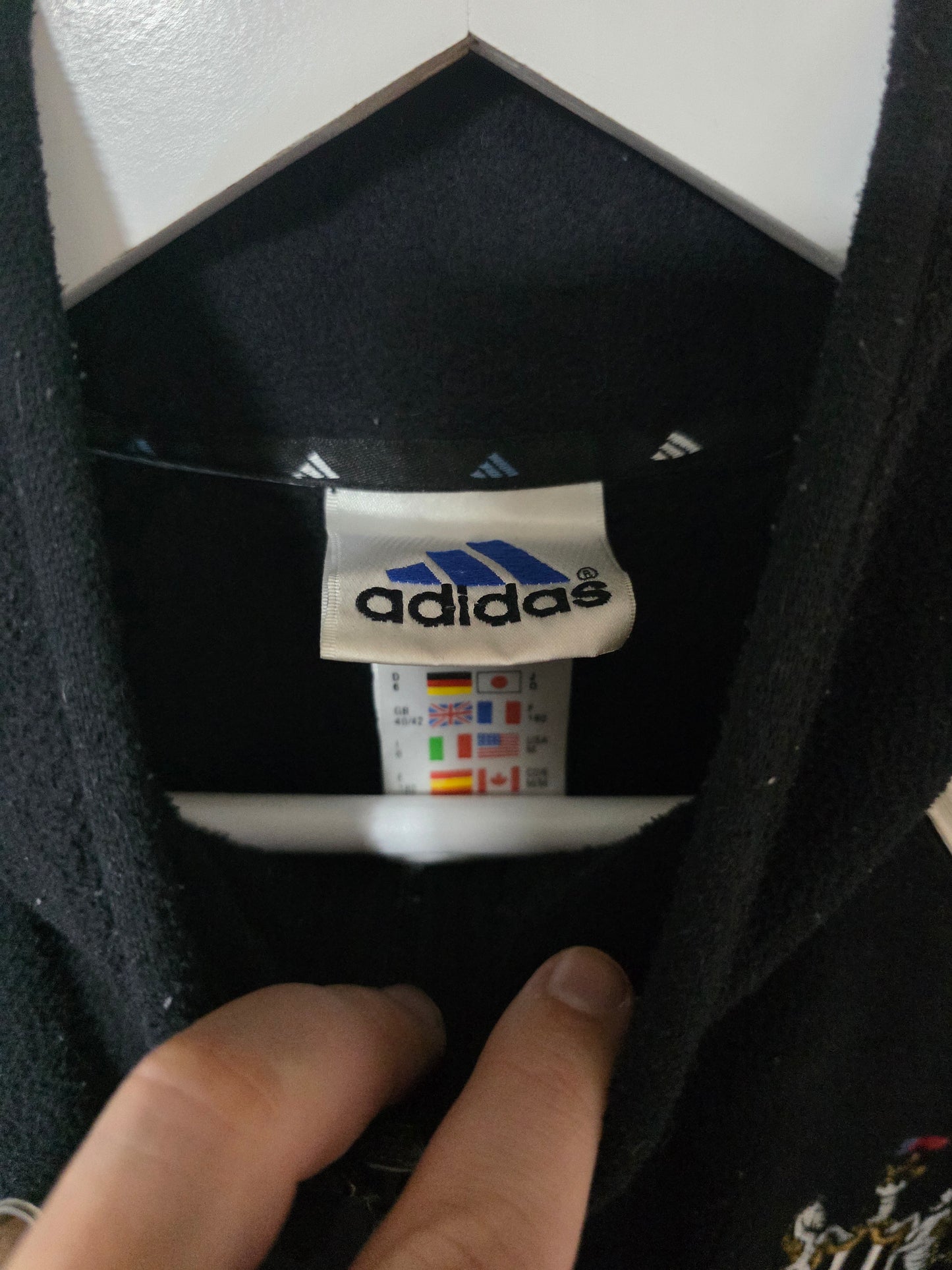 Newcastle United 2000/01 Adidas 1/4 Zip Fleece - Large