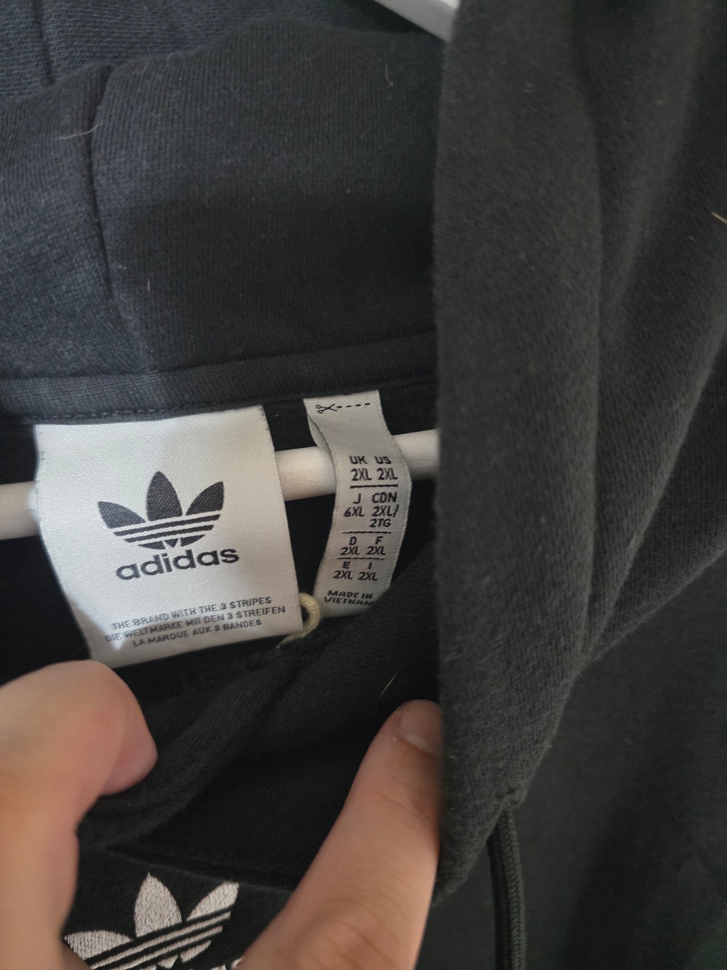 Newcastle United 2024/25 Adidas Retro Range Hoody - XXL