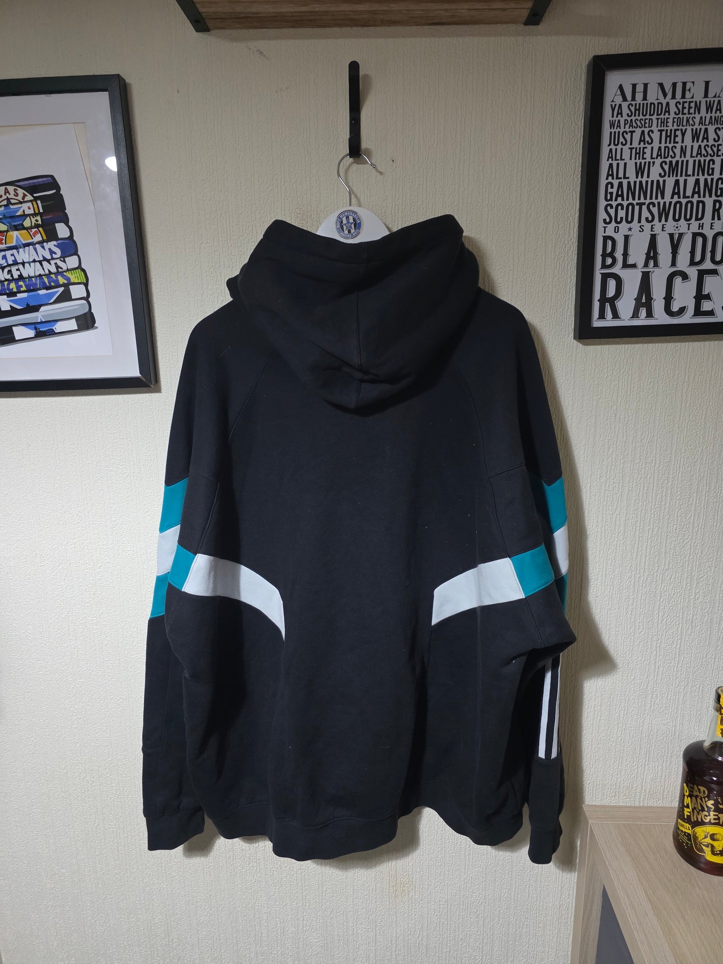 Newcastle United 2024/25 Adidas Retro Range Hoody - XXL
