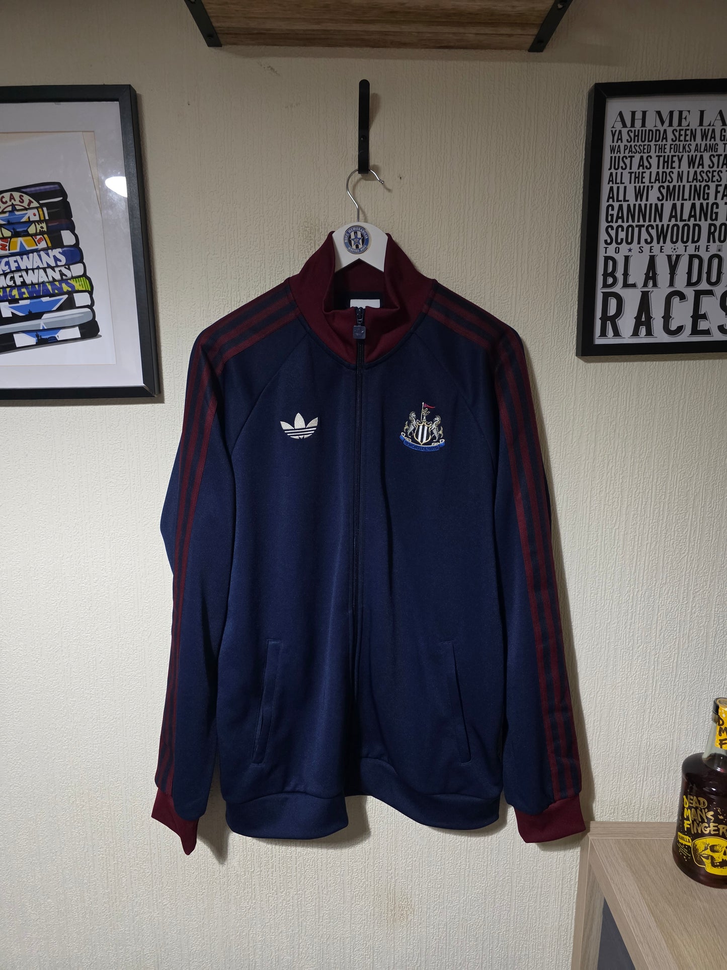 Newcastle United 2025/26 Adidas Jacket - Large
