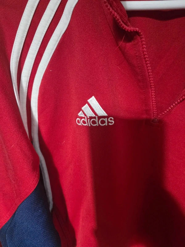 Ajax 2000/01 Adidas 1/4 zip sweatshirt Large