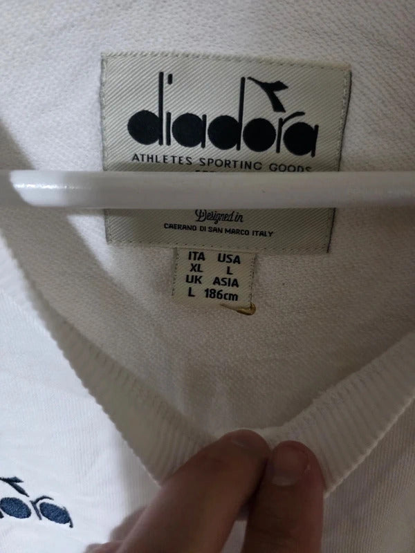 Italy 90s Diadora sweatshirt Large
