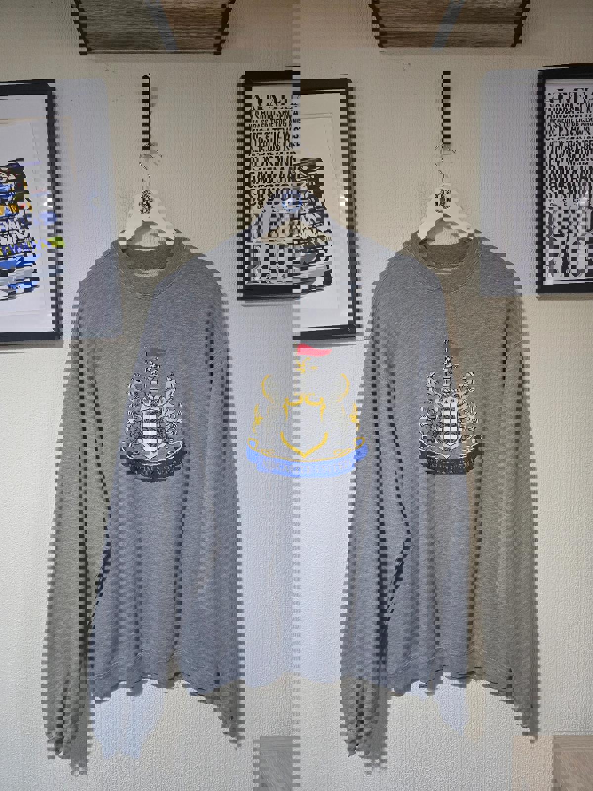 Newcastle United 1998/99 Adidas sweatshirt - Large