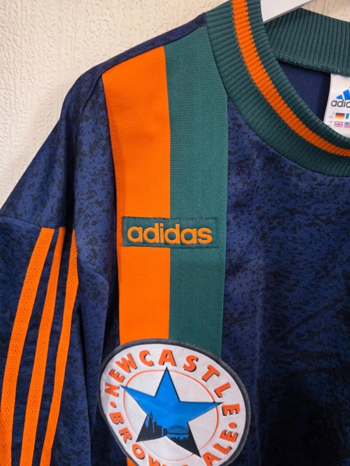 Newcastle United 1997/98 Adidas Away shirt - XXL