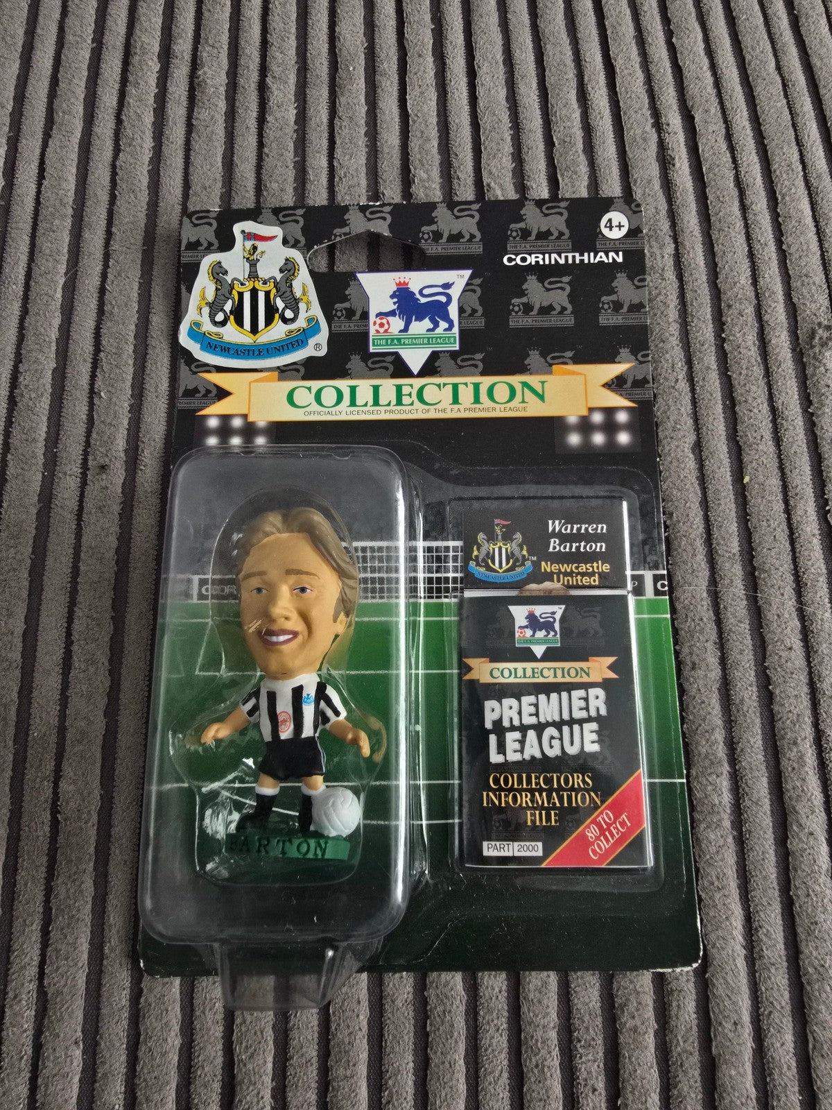 Newcastle United Corinthians Warren Barton Boxed NU6 #2