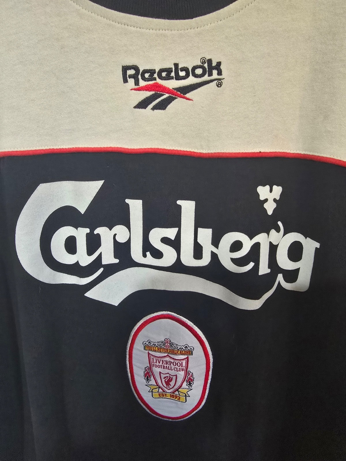 Liverpool 1996/97 Reebok training shirt, XL