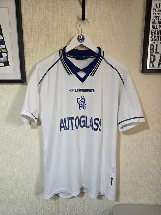 Chelsea 1999/00 Umbro away shirt #9 VIALLI - Large
