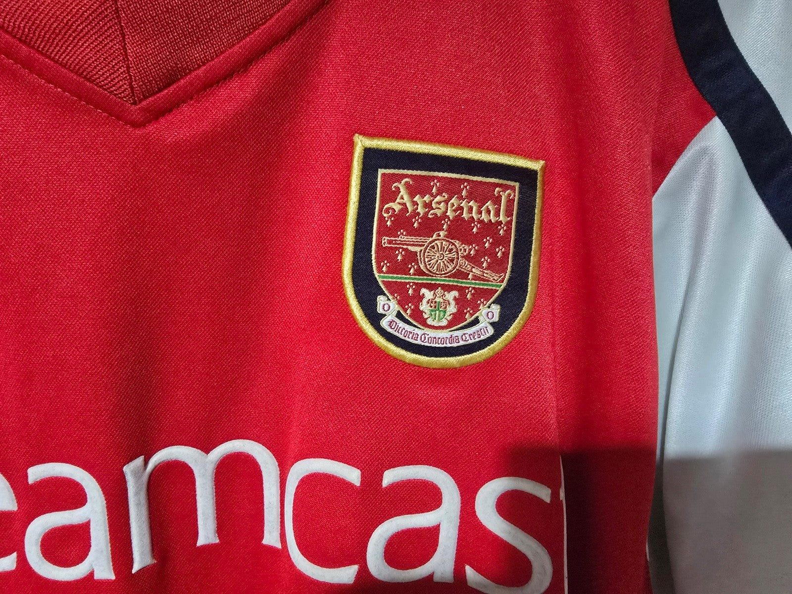 Arsenal Home Football Shirt 2000/02 Adults Small Nike