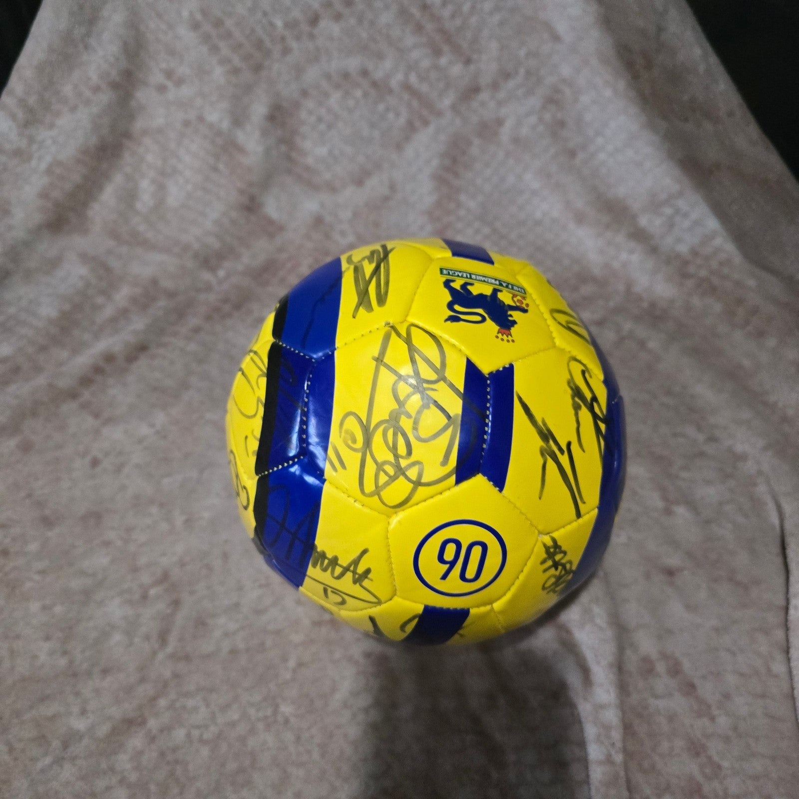 Newcastle United 2004/05 Signed football with COA