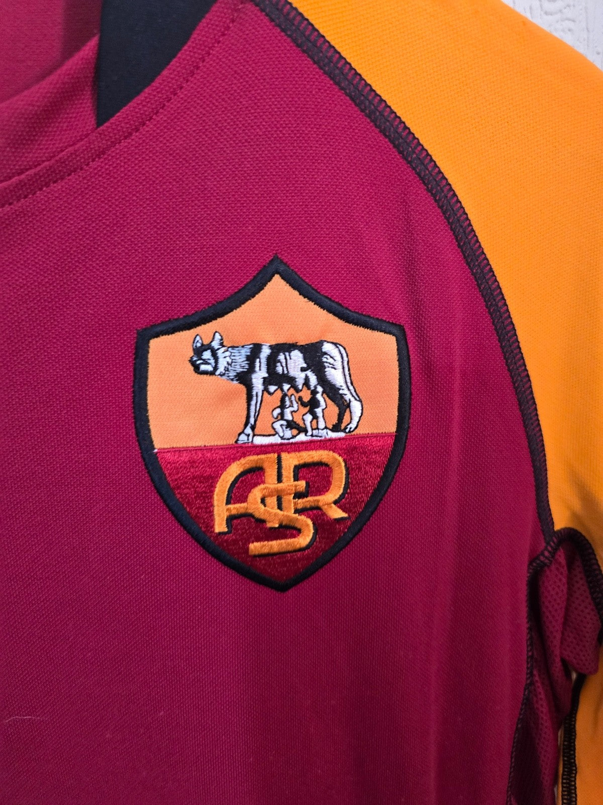 AS Roma 2002/03 Kappa European home shirt #33 BATISTUTA, Large