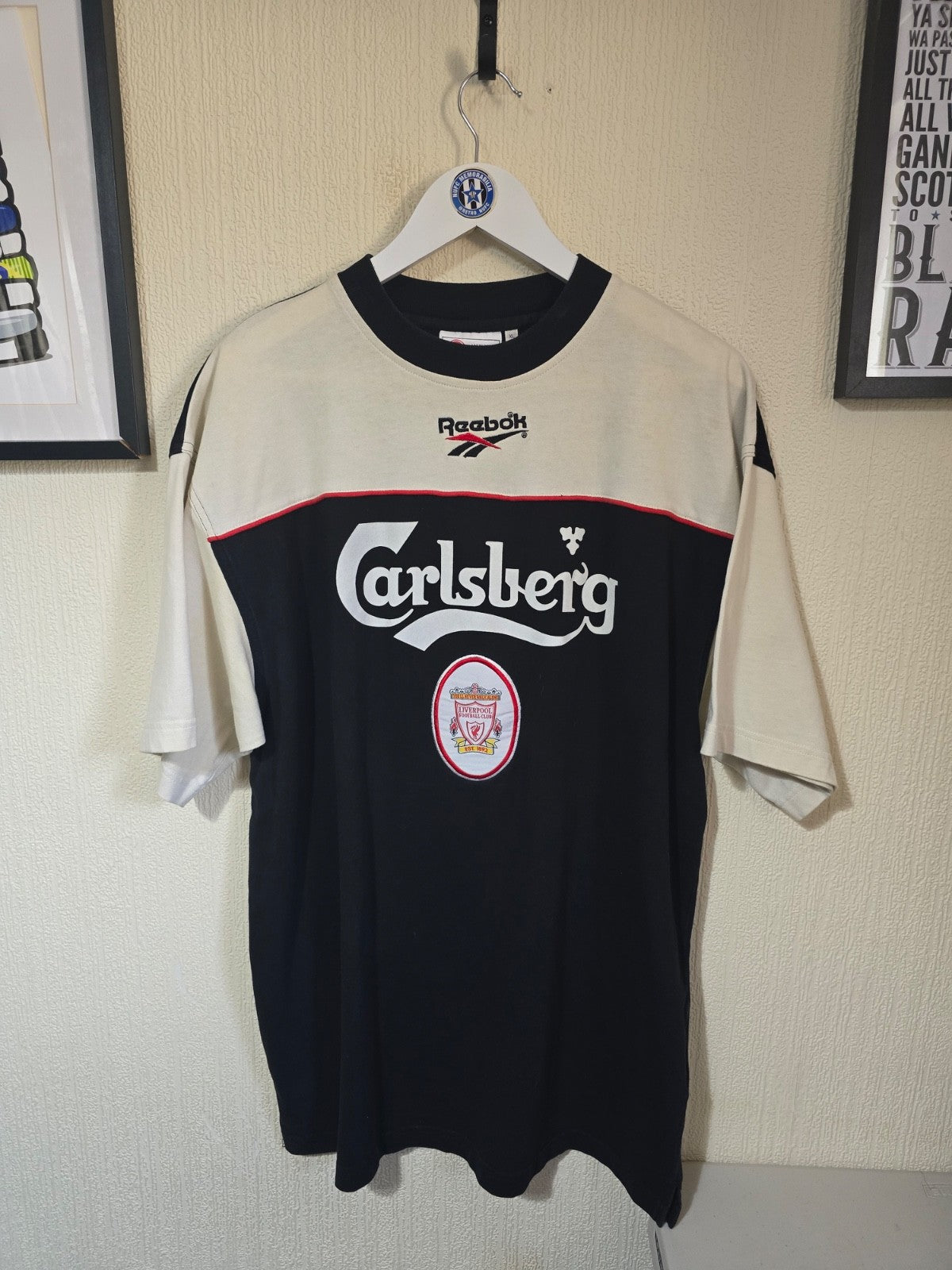 Liverpool 1996/97 Reebok training shirt, XL