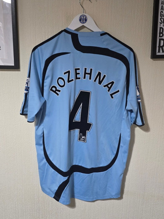 Newcastle United 2007/08 David Rozehnal matchworn shirt