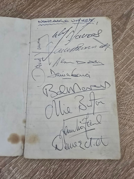 Newcastle United 1970s/1980s signatures