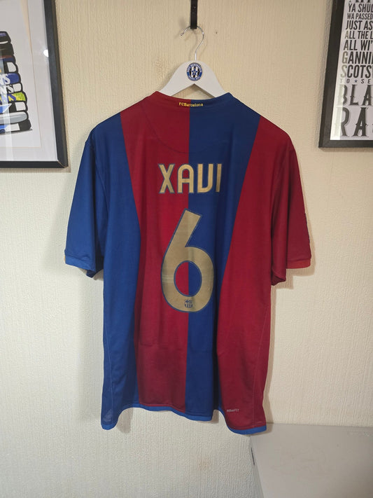 Barcelona 2006/07 Nike Home shirt #6 XAVI - XL