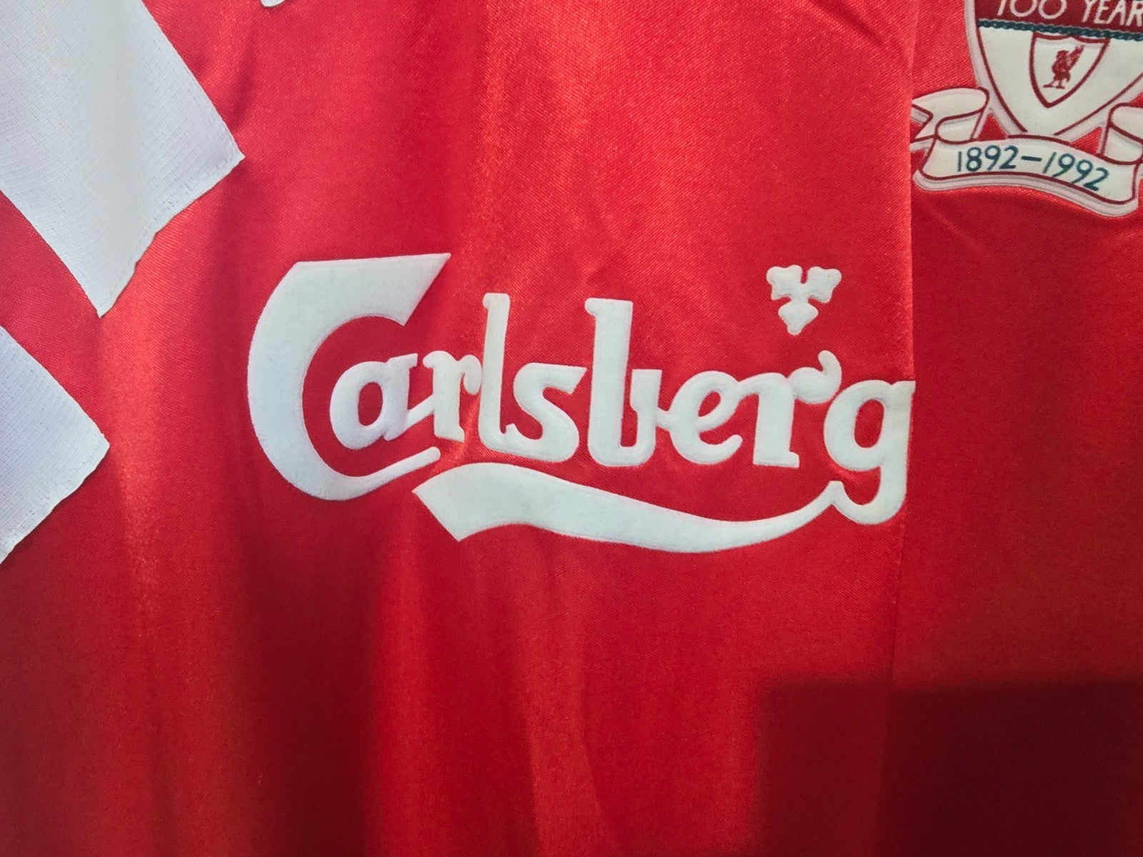 Liverpool 1992/93 Adidas home shirt, XL