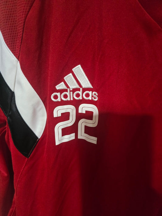 Nottingham Forest 2014/15 Adidas, Gary Gardner worn training top - Large