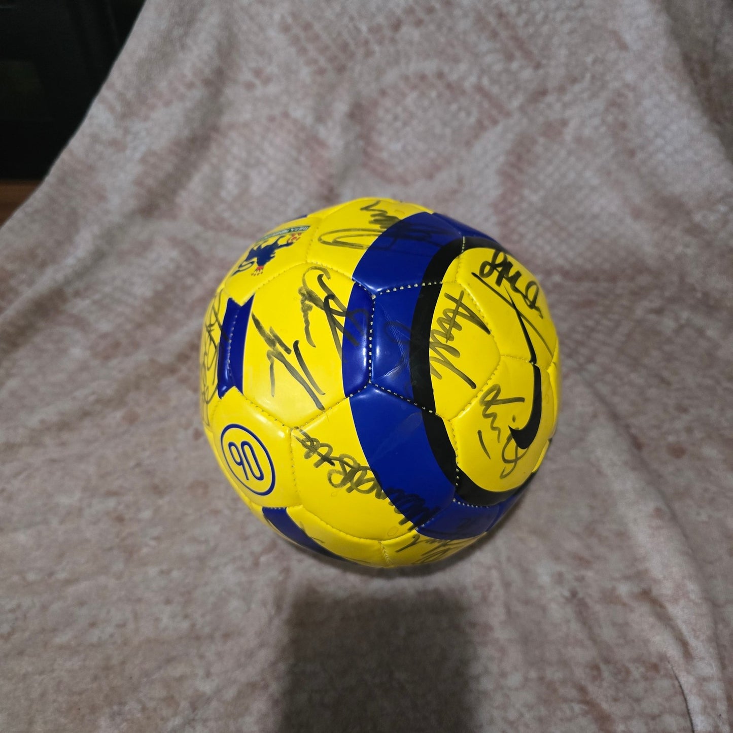 Newcastle United 2004/05 Signed football with COA